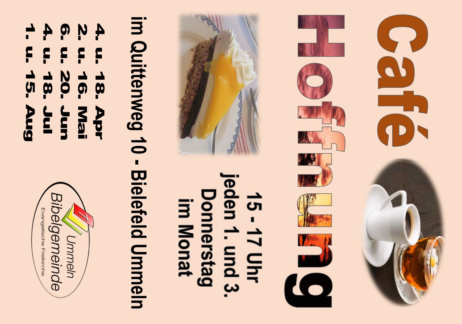 Cafe Hoffnung Flyer